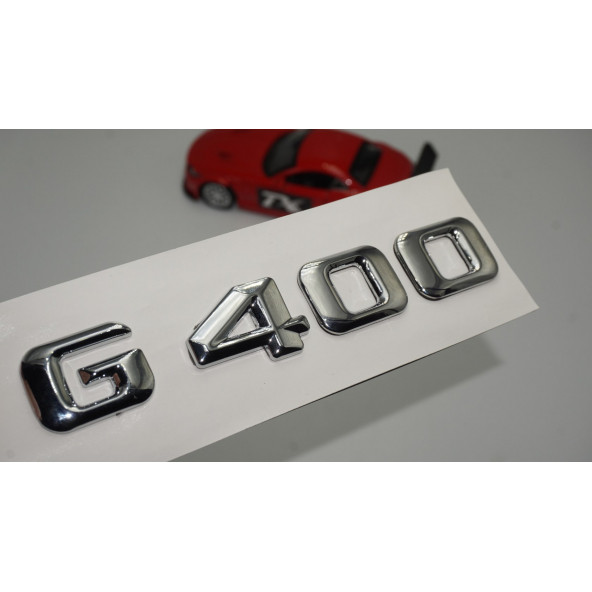 G400 Bagaj Krom Metal 3M 3D Yazı Logo ürün görseli 1