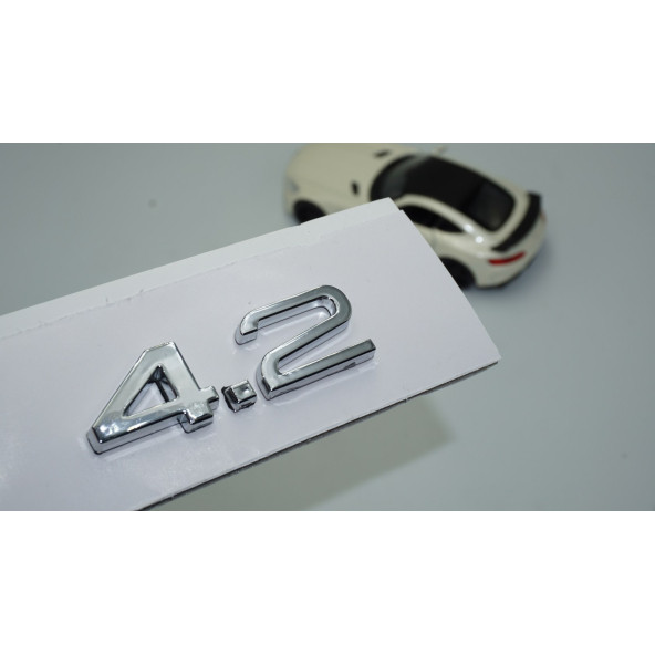 DK Tuning Audi 4.2 A3 A4 A6 A5 A7 A8 Bagaj Krom ABS 3M 3D Yazı Logo ürün görseli 1