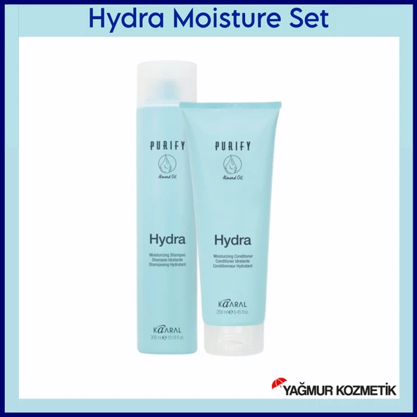 Kaaral Purify Hydra Moisturizing Shmp & Cond 300ml + 250ml 2liset ürün görseli 1