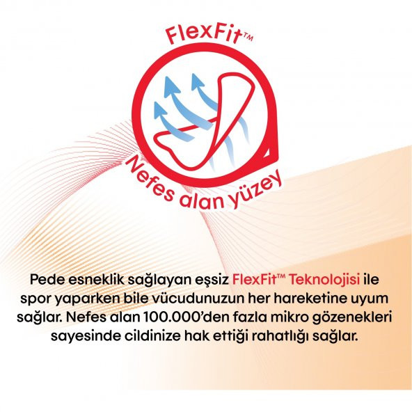 Kotex Active Dörtlü Ped Normal 22x4 88 Adet - Resim 3