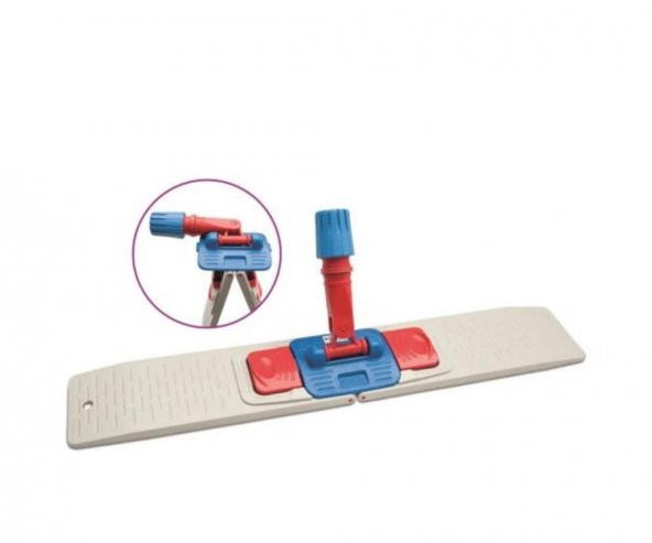 FLORA 3LÜ MOP SETİ (KROM SAP, MİKROFİBER BEZ, MOP APARATI) - Resim 5