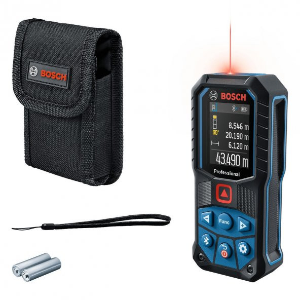 Bosch Professional GLM 50-27 C Lazerli Uzaklık Ölçer - 0601072T00 ürün görseli 1