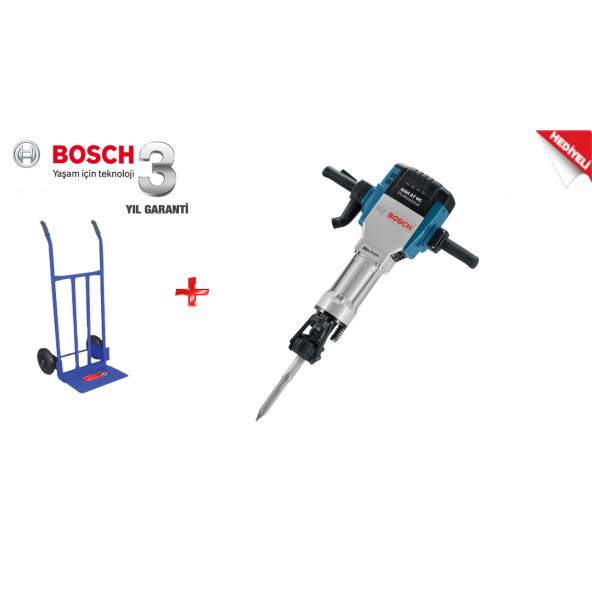 Bosch GSH 27 VC Kırıcı + Taşıma Arabası HEDİYE ürün görseli 1