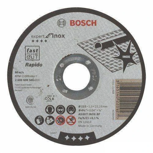 Bosch 125x2,0 mm Expert For Inox Düz 1 Adet ürün görseli 1