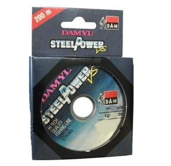 D.A.M D.a.m. Steel Power 0,20MM 200M Misina ürün görseli 1
