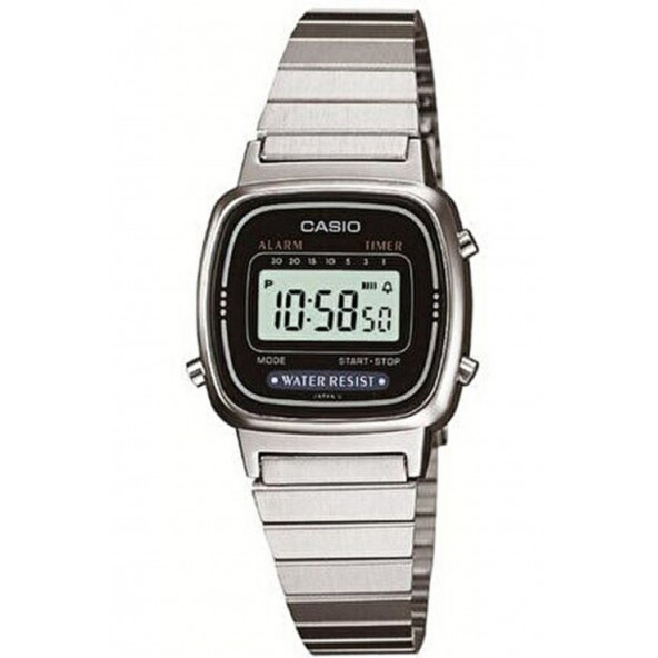 Casio LA670WD-1DF Digital Kadın Kol Saati-613 ürün görseli 1