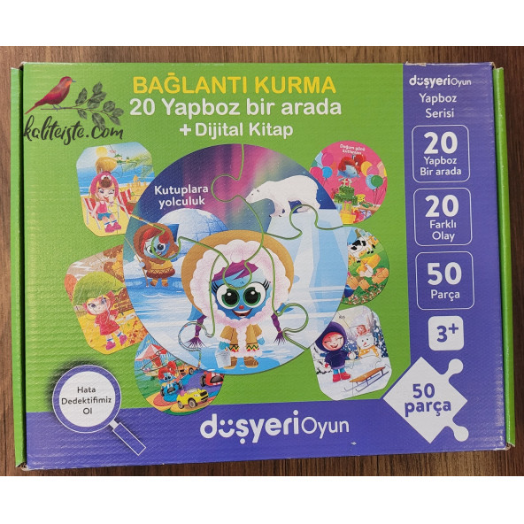 Eşleştirme Yapbozu 50 Parça Bağlantı Kurmak ürün görseli 1