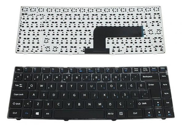 Grundig Ultrabook GNB UBS i5 V2 Notebook Klavyesi Siyah TR ürün görseli 1