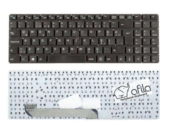 Casper Nirvana M500 LN-M500 Notebook Klavyesi - Siyah - TR ürün görseli 1