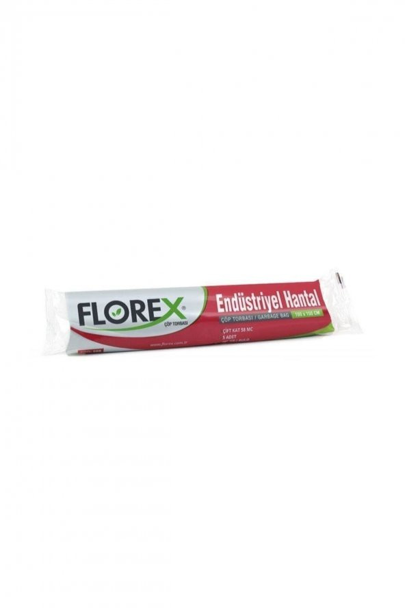 Florex  Endüstriyel Hantal Çöp Torbası Siyah 100 X 150 Cm / 58 Mc ürün görseli 1