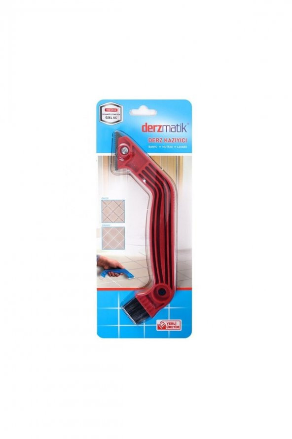 Derzmatik Derz Kazıyıcı Çift Bıçaklı Fırçalı ürün görseli 1