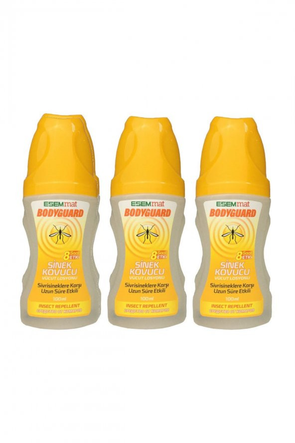 Esemmat  Bodyguard Sinek Kovucu Losyon 100 ml - 3lü Set ürün görseli 1