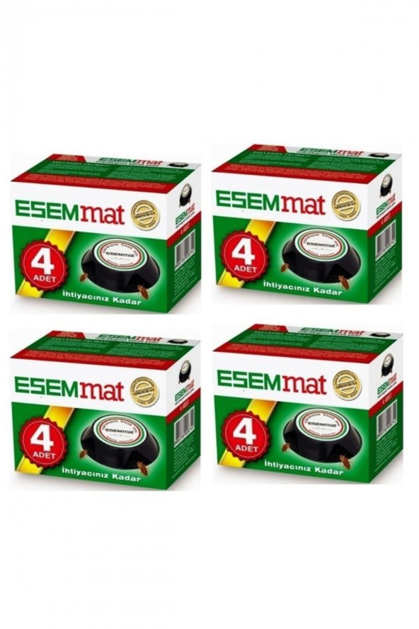 Esemmat  Hamam Böceği Yemi 12 Ay Etkili 4 Adet 4 Lü Set ürün görseli 1