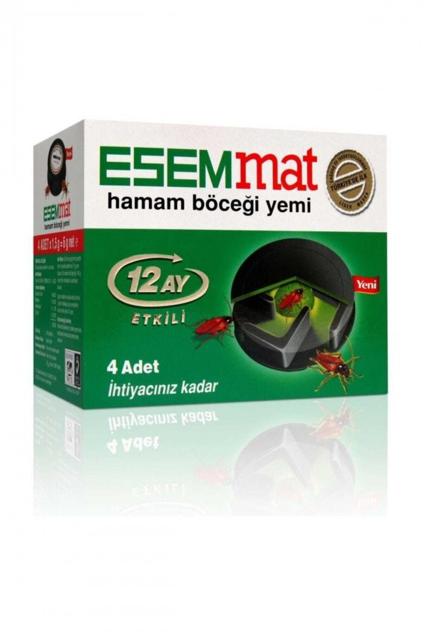 Esemmat  Böcek Yemi 4 Adet - 12 Aya Kadar Etkili ürün görseli 1