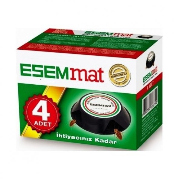 Esemmat  Esemmat Hamam Böceği Yemi 4 Adet ürün görseli 1