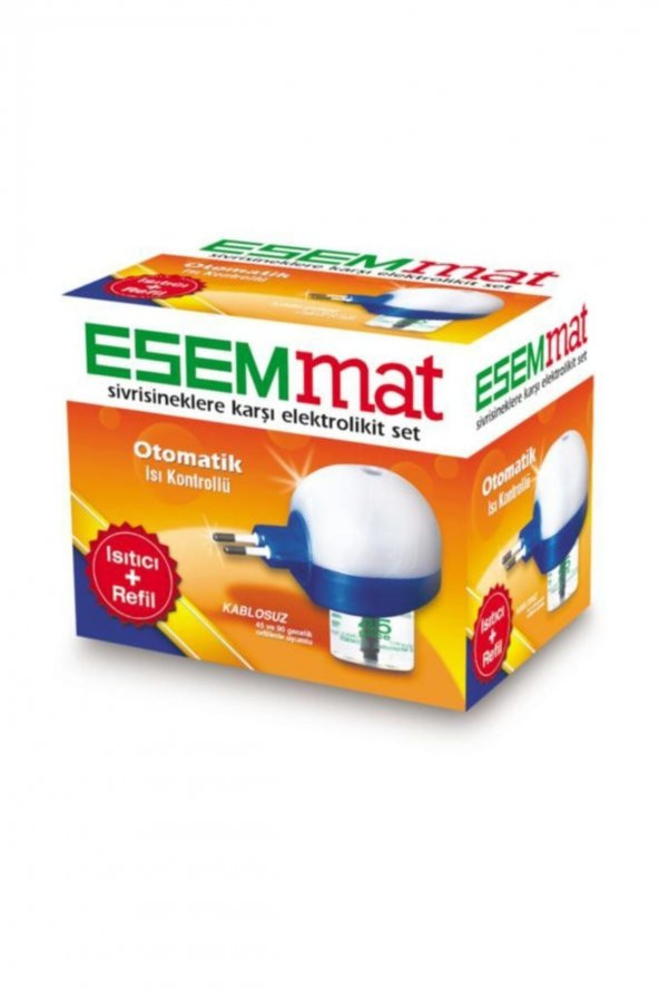 Esemmat  Kablosuz Otomatik Isı Kontrollü Elektrolikit Set 30 Gece ürün görseli 1