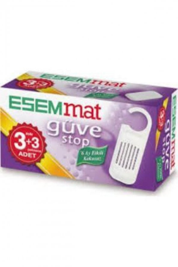 Esemmat  Güve Stop 3 Askı+3 Çekmece Güve Kovucu ürün görseli 1