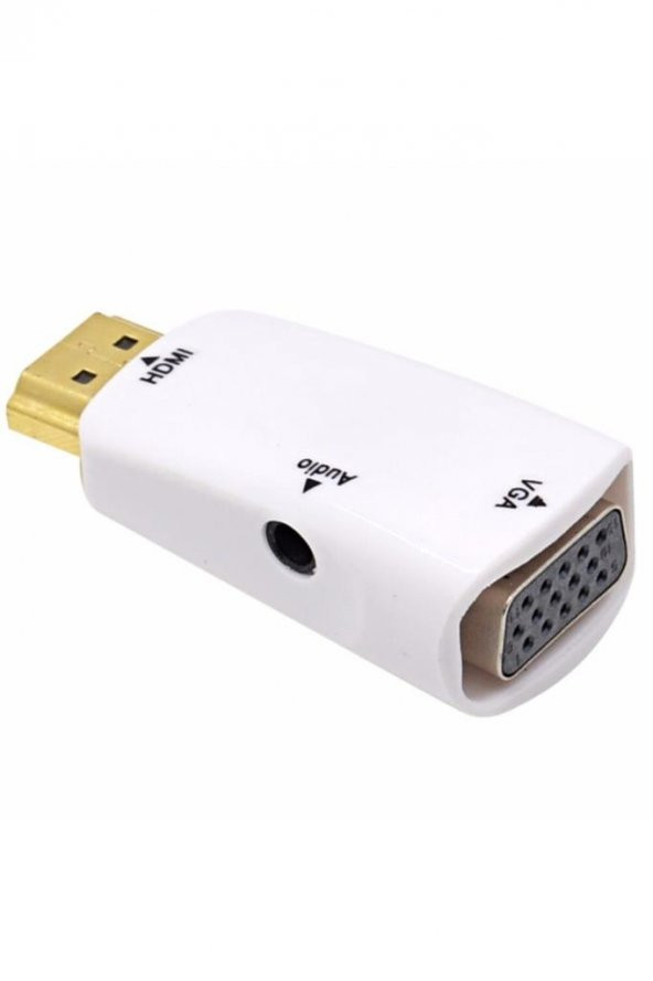 Hdmi To Vga Monitör Çevirici Dönüştürücü Adaptör ürün görseli 1