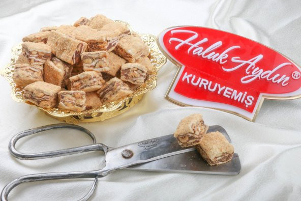 Haluk Aydın Kuruyemiş Baklava Çikolatalı Fındıklı Bisküvi Kaplı 640 Gr ürün görseli 1