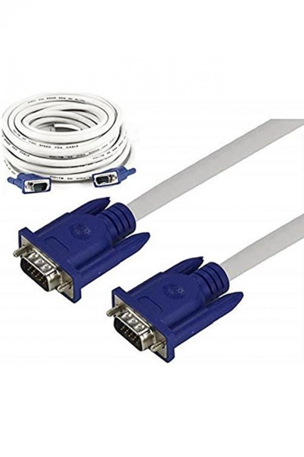 Vga Ekran Monitör Bilgisayar Görüntü Kablosu 5 m ürün görseli 1