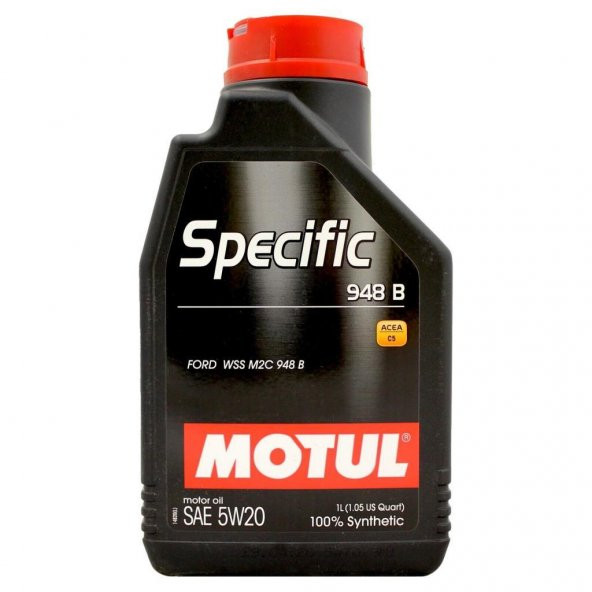 Motul Specific 948 B 5W-20 1 Lt Tam Sentetik Motor Yağı ürün görseli 1