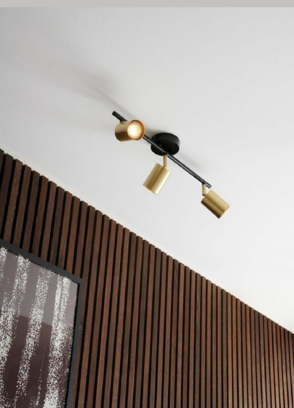 MYLİGHTS  ÜÇLÜ LED AVİZE LED SPOT HAREKETLİ GÜNIŞIĞI AMPULLÜ LED AVİZE ürün görseli 1
