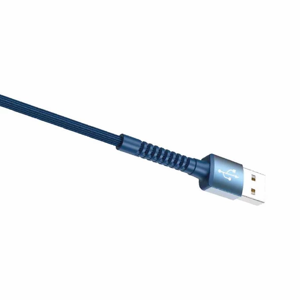 LinkTech K552 Type-C USB Metal Başlı Data/Şarj Kablosu 3A 1mt - Resim 11