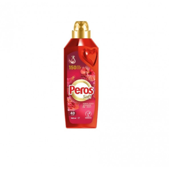 Peros Amber Çiçeği ve Sandal Ağacı Soft Konsantre Yumuşatıcı 960 ML ürün görseli 1