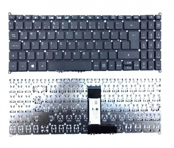 Acer Aspire 3 A315-57G-50ZU (N18Q13) Notebook Klavyesi Siyah TR ürün görseli 1