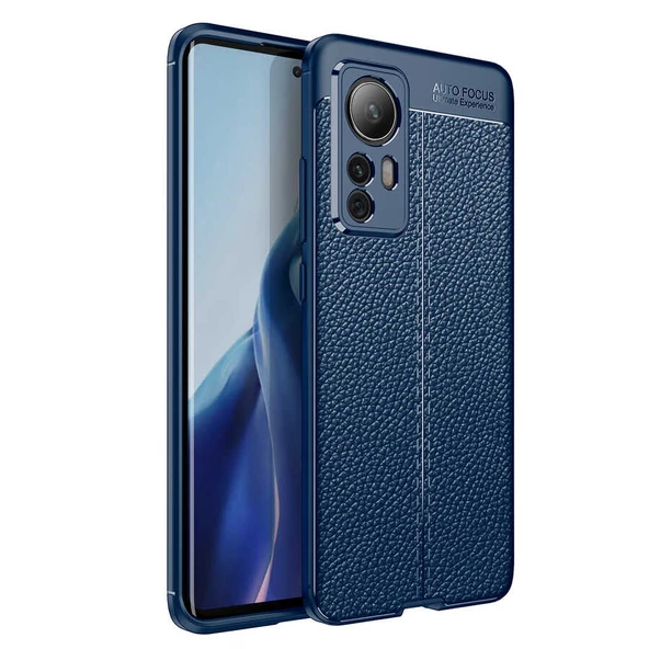 Xiaomi Mi 12 Kılıf Zore Niss Deri Desenli Silikon Kılıf ürün görseli 1