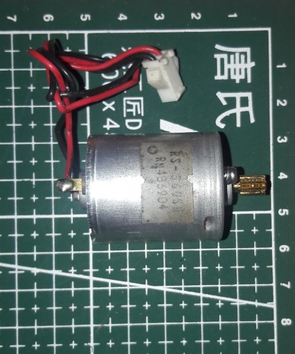 RS-360SH 24V DC Motor - Metal Dişli - Resim 3