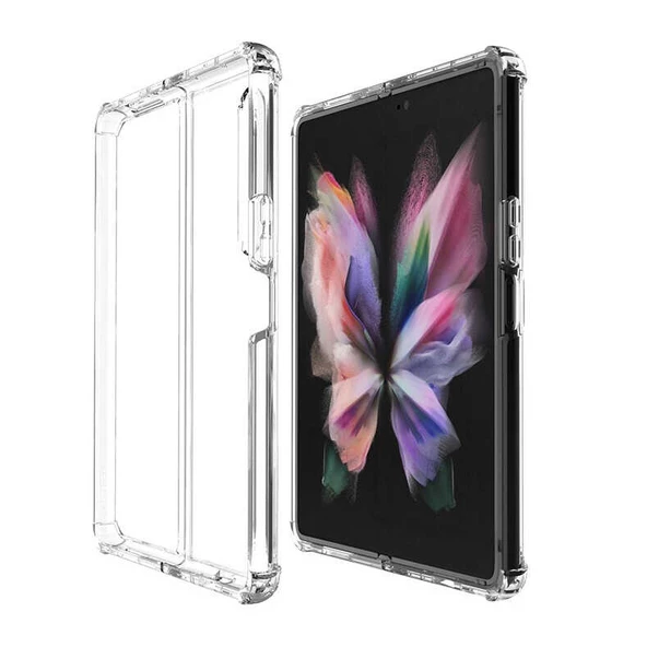 Galaxy Z Fold 4 Kılıf Zore Nitro Anti Shock Silikon Kılıf ürün görseli 1