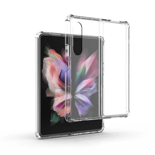 Galaxy Z Fold 3 Kılıf Zore Nitro Anti Shock Silikon Kılıf ürün görseli 1