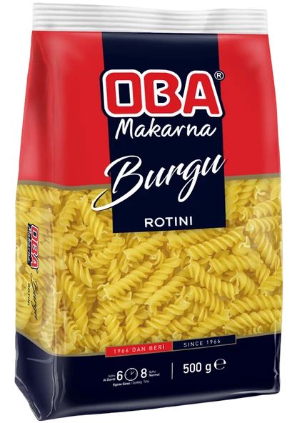 Oba Burgu Makarna 500 g | Standart Ev Paketi ürün görseli 1