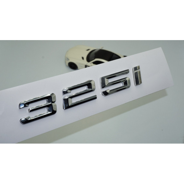 Dk Tuning 325i Bagaj Krom Metal 3m 3d Yazı Logo Bmw İle Uyumlu ürün görseli 1