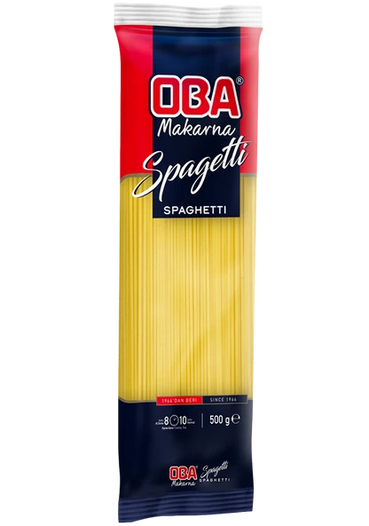 Oba Spagetti Makarna 500 g | İnce Uzun Makarna Paketi ürün görseli 1