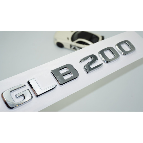 DK Tuning GLB 200 Bagaj Krom ABS 3M 3D Yazı Logo Benz İle Uyumlu ürün görseli 1