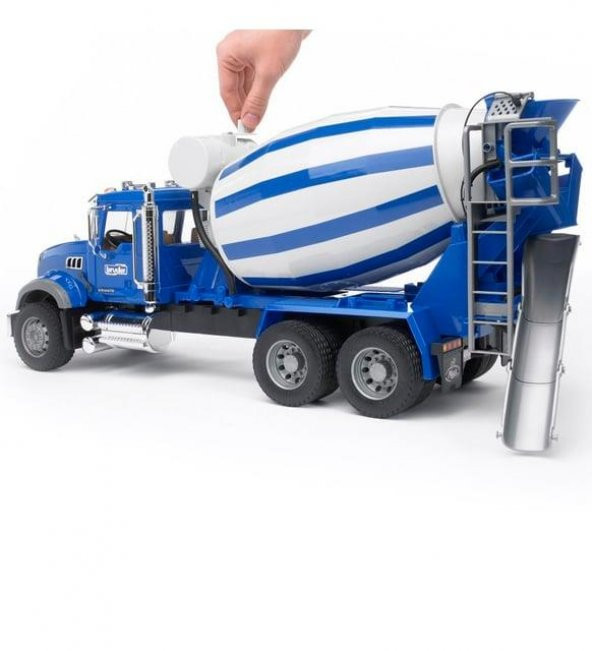 Bruder G-Mack Granite Beton Mixer 02814 ürün görseli 1