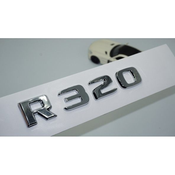 DK Tuning R 320 Bagaj Krom ABS 3M 3D Yazı Logo Benz İle Uyumlu ürün görseli 1