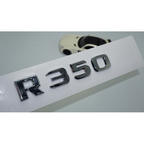 DK Tuning R 350 Bagaj Krom ABS 3M 3D Yazı Logo Benz İle Uyumlu ürün görseli 1