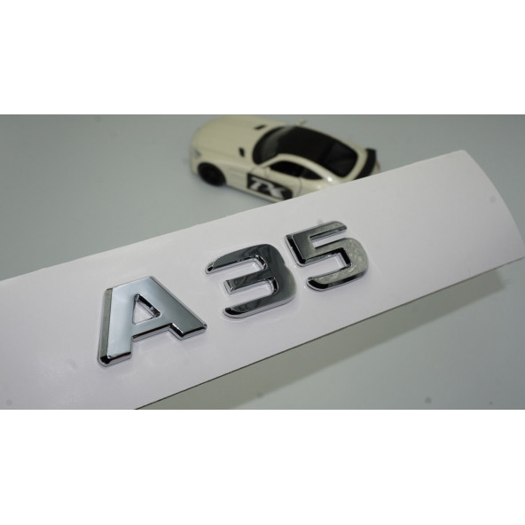 DK Benz A35 Bagaj Krom ABS 3M 3D Yazı Logo ürün görseli 1