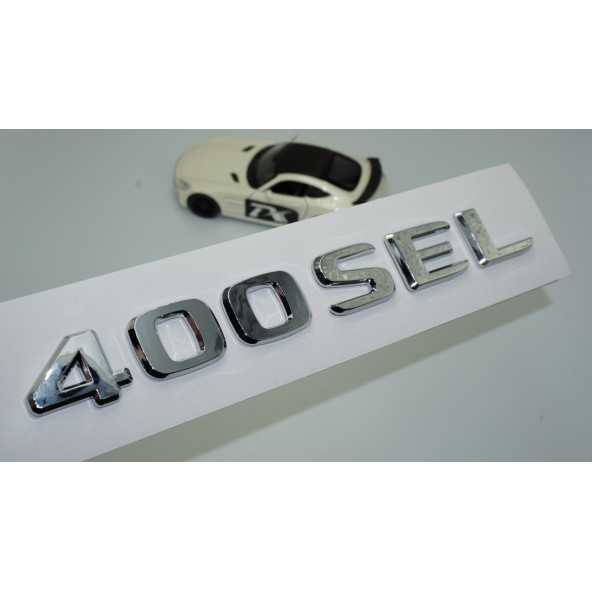 DK Tuning 400 SEL Bagaj Krom ABS 3M 3D Yazı Logo Benz İle Uyumlu ürün görseli 1