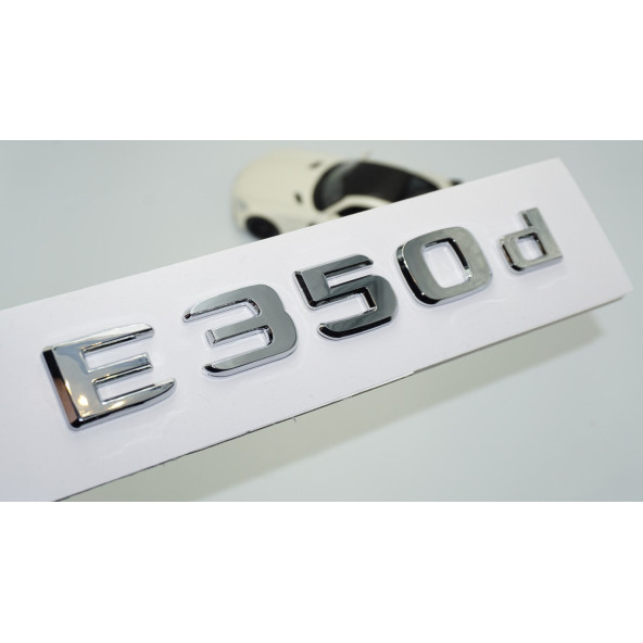 DK Tuning E350d Bagaj Krom ABS 3M 3D Yazı Logo Benz İle Uyumlu ürün görseli 1