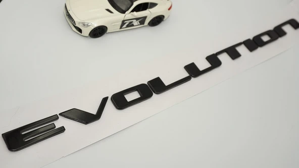 DK Tuning Lancer Evolution Bagaj Siyah Yazı Logo Arma ürün görseli 1