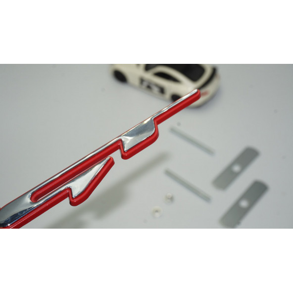 DK Kia GT Ön Panjur Vidalı 3D Krom Metal Logo ürün görseli 1