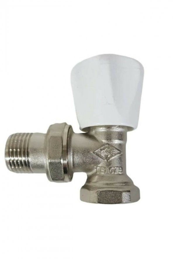 Kalde Köşe Radyatör Vanası 1/2" ürün görseli 1