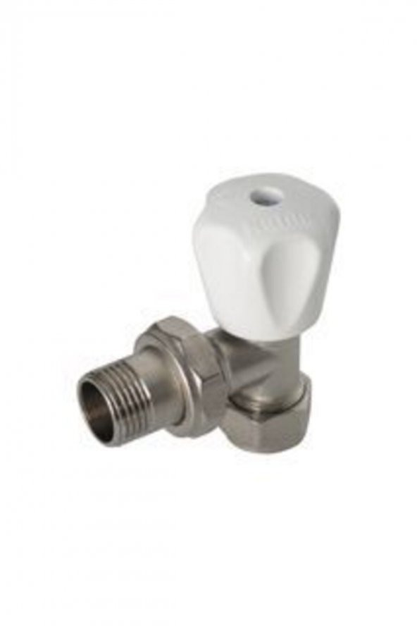 Kalde Köşe Radyatör Vanası Pe-x Hafif Tip:1/2" / 16 X 2 Mm ürün görseli 1