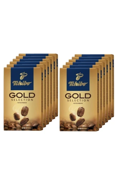 Tchibo Gold Selection Öğütülmüş Filtre Kahve 250g - 12 Adet ürün görseli 1