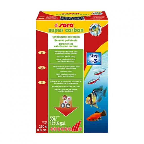 Sera Süper Carbon Aktif Karbon 250gr ürün görseli 1