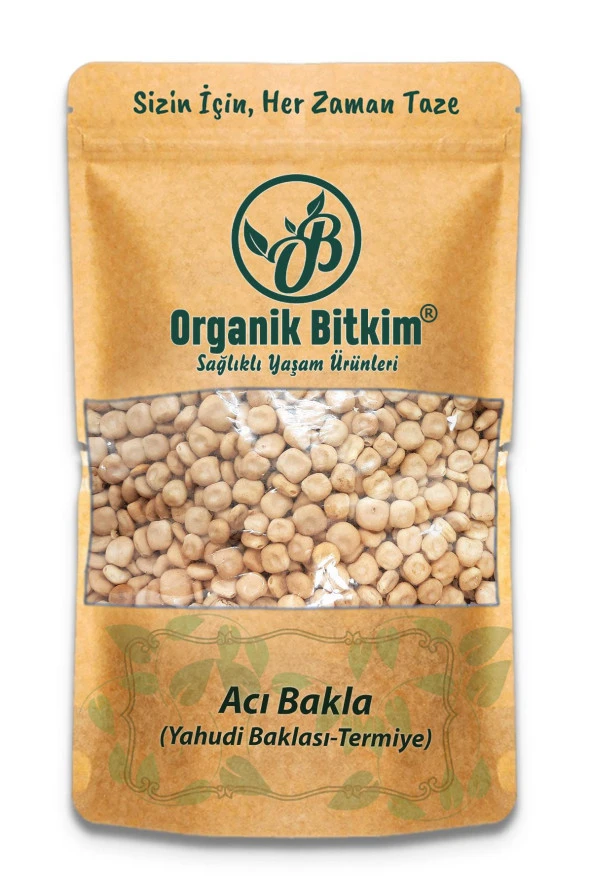 Organik Bitkim Acı Bakla (Yahudi Baklası, Termiye) 250 gr ürün görseli 1